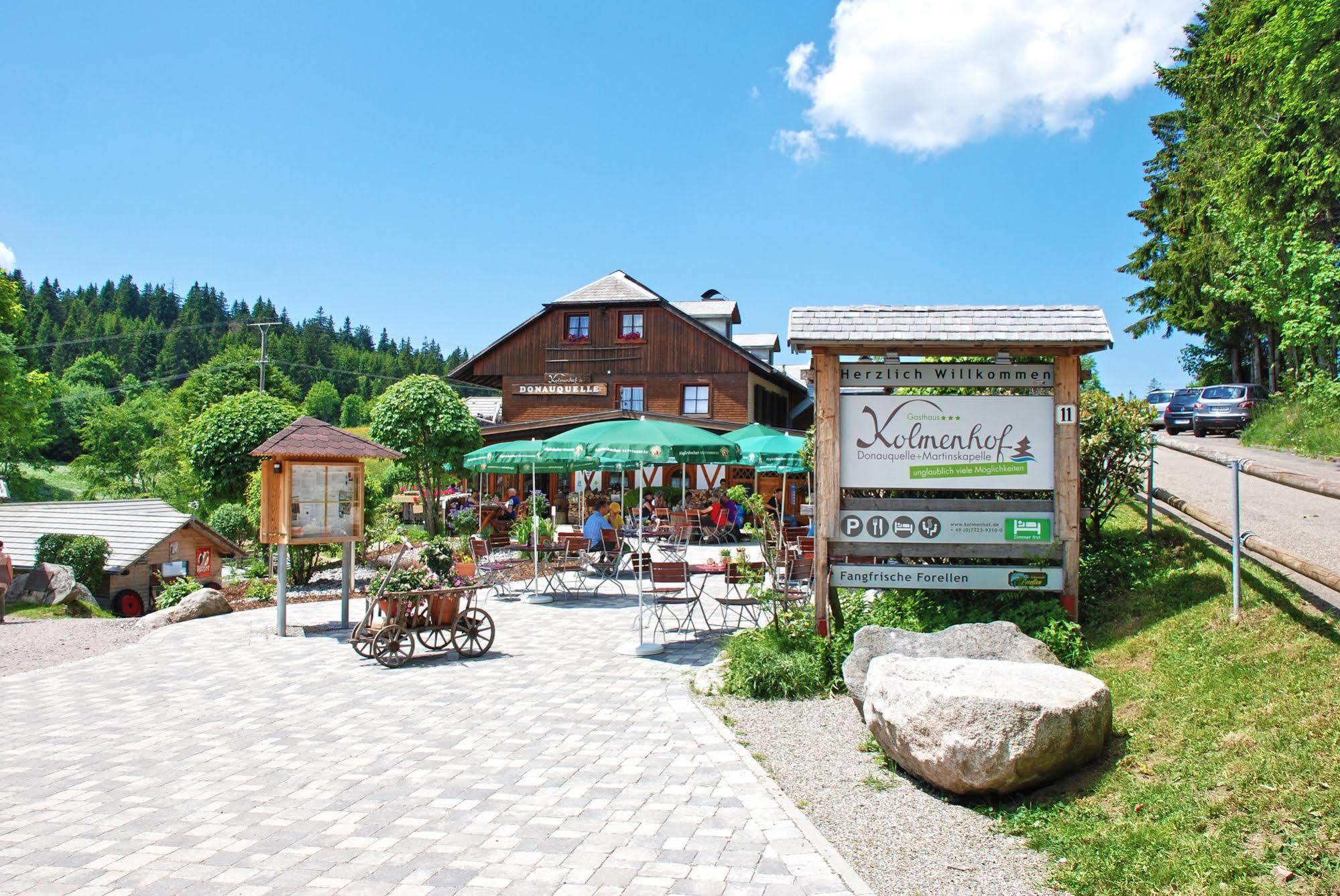 Hoehengasthaus Kolmenhof An Der Donauquelle Furtwangen Ngoại thất bức ảnh